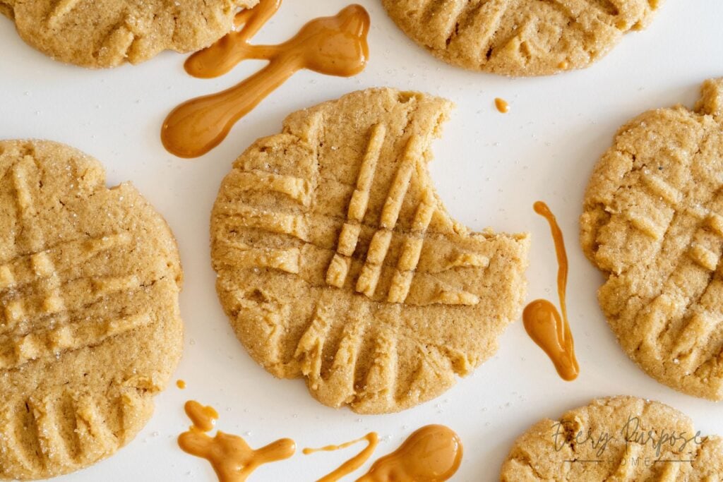 sourdough discard peanut butter cookies recipe