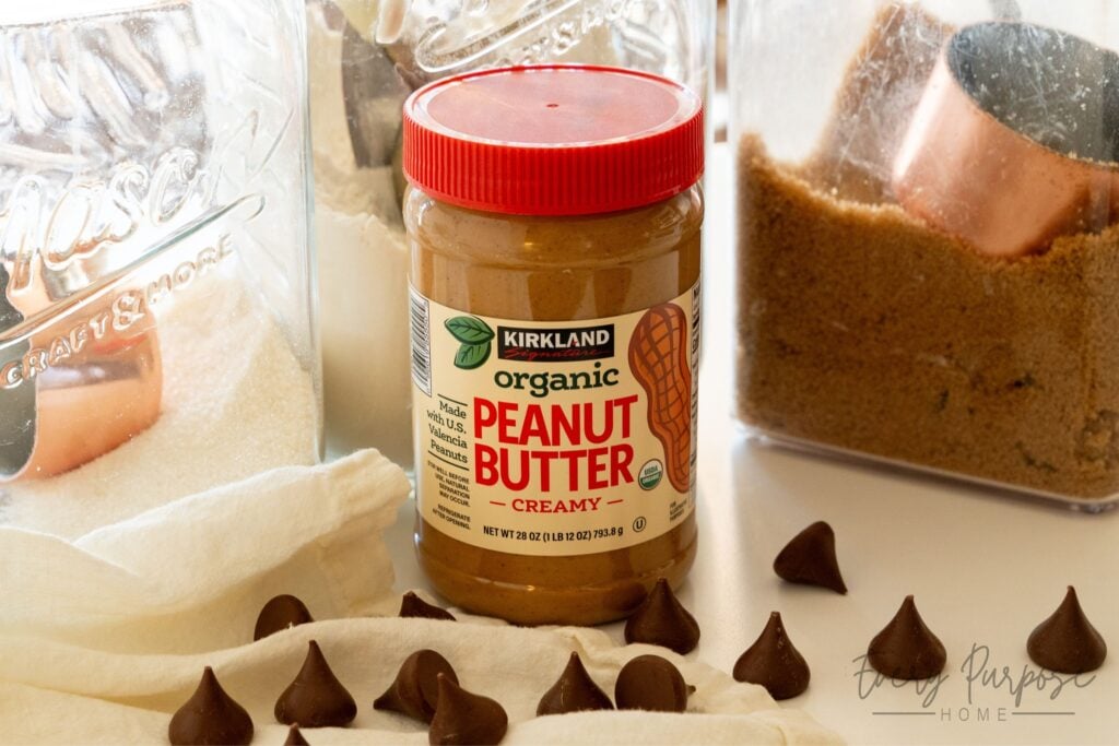 sourdough peanut butter blossoms ingredients
